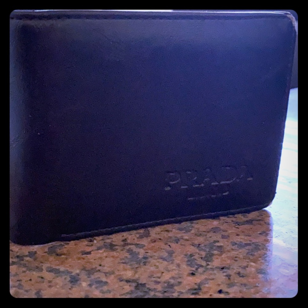 Men’s Brown Leather PRADA Wallet